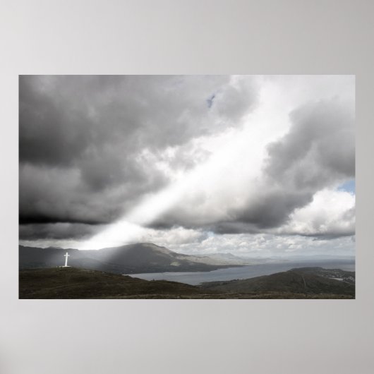 canvasafdruk eiland poster (Voorkant)