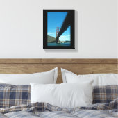 Canvasafdruk - Golden Gate Bridge Canvas Afdruk (Insitu (Slaapkamer))
