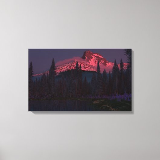 Canvasafdruk pinnacle (Dawn) Canvas Afdruk (Voorkant)