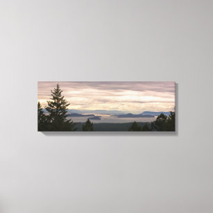  canvasafdruk: San Juan Islands Pano Canvas Afdruk
