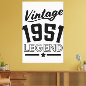 canvasafdruk van 1950 canvas afdruk (Insitu (Woonkamer))