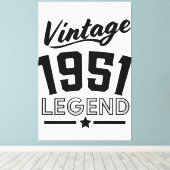 canvasafdruk van 1950 canvas afdruk (Insitu (Houten vloer))