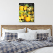 Canvasafdruk - Zomerpompoen Canvas Afdruk (Insitu (Slaapkamer))