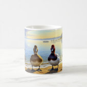 Canvasback Ducks Coffee Mok Wrap Design (Center)