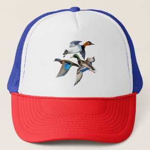 Canvasback-, Wilde Eend- en BosEenden in Vlug Trucker Pet