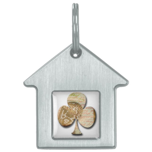 Canvasklaver Huisdieren Naamplaatje (Voorkant)