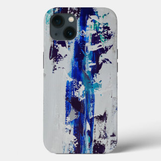 Canvasprint Brise | Hedendaagse abstracte kunst iPhone 13 Hoesje