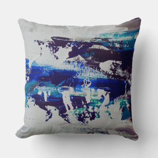 Canvasprint Brise | Hedendaagse abstracte kunst Kussen