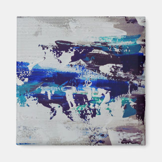 Canvasprint Brise | Hedendaagse abstracte kunst Magneet