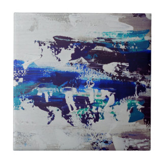 Canvasprint Brise | Hedendaagse abstracte kunst Tegeltje