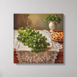 Canvasprint (Peterselie) Canvas Afdruk