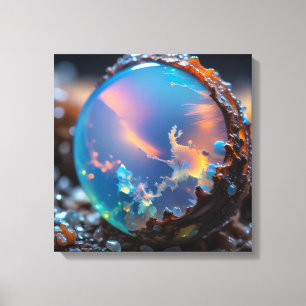 Canvasprint (Vuur Opal-6) Canvas Afdruk