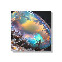 Canvasprint (Vuur Opal)