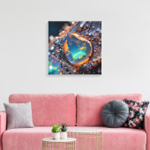 Canvasprinten (Fire Opal-4) Canvas Afdruk (Insitu (Woonkamer))