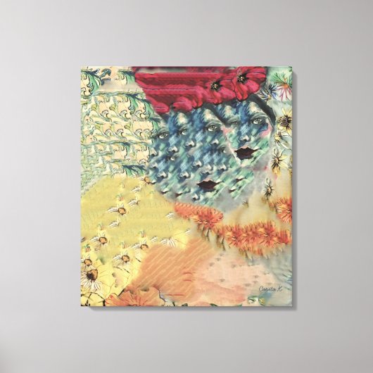 Canvastavla Sarah Rubellite  Canvas Afdruk (Voorkant)