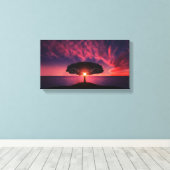 Canvasverf Canvas Afdruk (Insitu (Houten vloer))