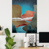 Canyon Birds Poster (Thuiskantoor)
