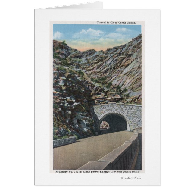 Canyon Clear Water, Colorado (Devant)