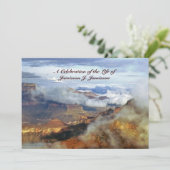 Canyon Clouds Kaart (Staand voorkant)