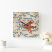 Canyon de Chelly  Map Vierkante Klok (Huis)