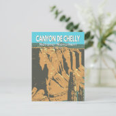Canyon De Chelly National Monument Arizona Briefkaart (Staand voorkant)