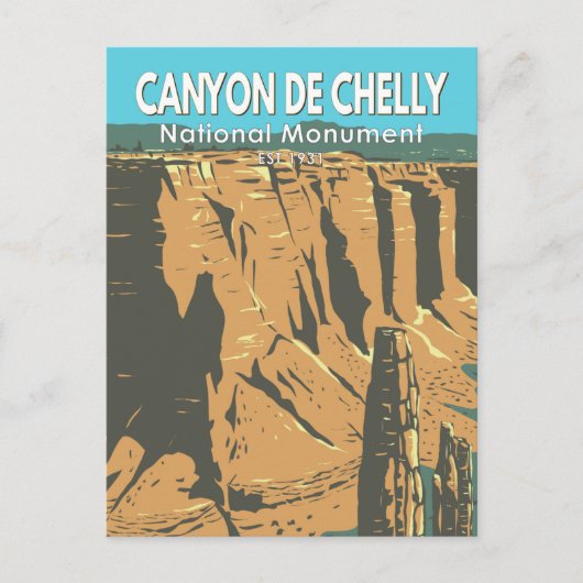 Canyon De Chelly National Monument Arizona Briefkaart (Voorkant)