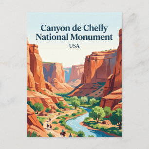 Canyon de Chelly National Monument VS Briefkaart