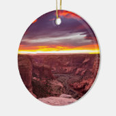 Canyon de Chelly, sunset, Arizona Keramisch Ornament (Links)