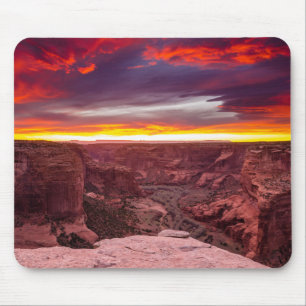 Canyon de Chelly, zonsondergang, Arizona Muismat