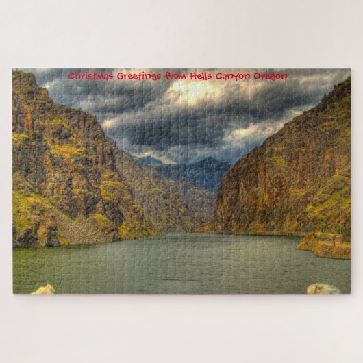 Canyon de l'Enfer Oregon. Puzzle (Horizontal)