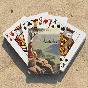 Canyon Geloof Deze Uitzichten Pokerkaarten