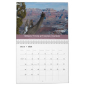 Canyon grand de 2014 calendriers (Mar 2026)