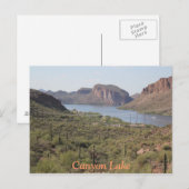 Canyon Lake, Briefkaart Arizona (Voorkant / Achterkant)
