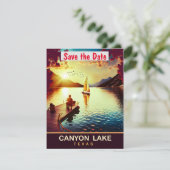 Canyon Lake, Texas, Carte postale de voyage, (Debout devant)