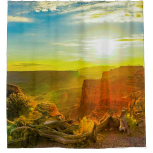 Canyon lands Nationaal Park Moab Utah Douchegordijn