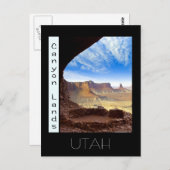 canyon lands, UTAH Briefkaart (Voorkant / Achterkant)