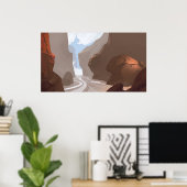 Canyon Poster (Thuiskantoor)