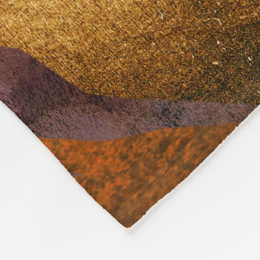 Canyon Sunset Landschap Fleece Deken (Hoek)