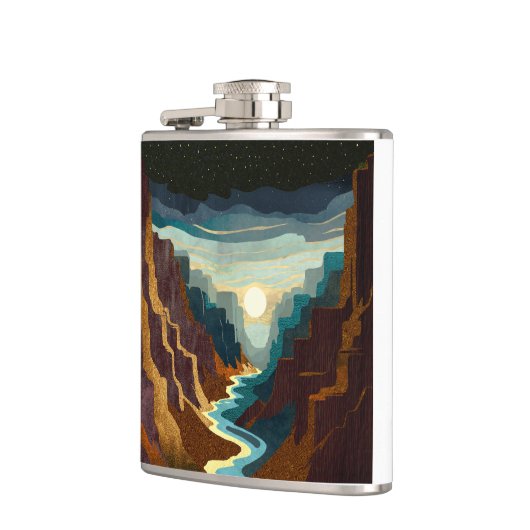 Canyon Sunset Landschap Heupfles (Links)