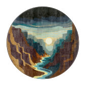 Canyon Sunset Landschap Snijplank (Voorkant)