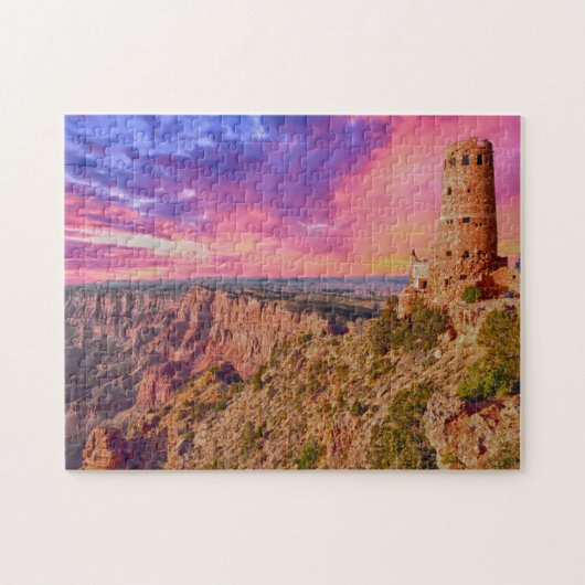 Canyon Tower Arizona. Legpuzzel (Horizontaal)
