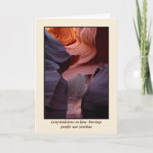 Canyon Tumbleweed, Apache Bruiloft Zegen Kaart (Voorkant)