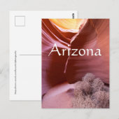 Canyon van vele kleuren, Arizona Briefkaart (Voorkant / Achterkant)