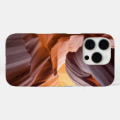 Canyon Wave Zandsteen Patroon Aardse Tonen Case-Mate iPhone Case (Achterkant (horizontaal))