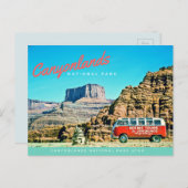 Canyonlands Nationaal Park briefkaart (Voorkant / Achterkant)