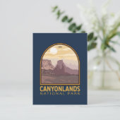 Canyonlands Nationaal Park Emblem Briefkaart (Staand voorkant)