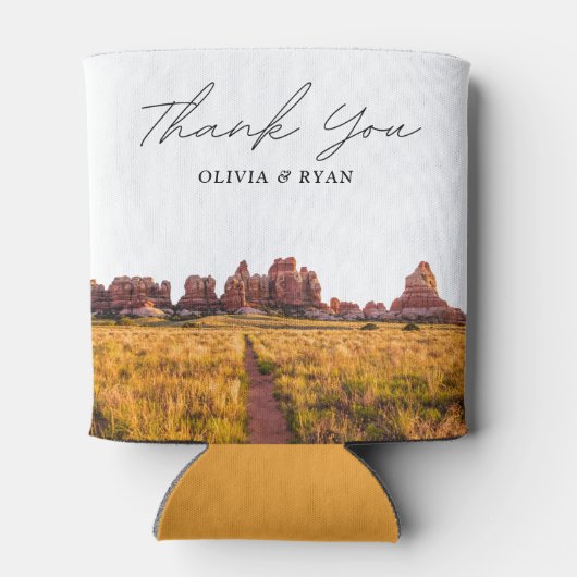 Canyonlands Nationaal Park Huwelijksgunst Custom Blikjeskoeler (Achterkant)