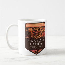 Canyonlands Nationaal Park Sunset Embleem Koffiemok