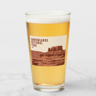 Canyonlands Nationaal Park Utah minimaal landschap Glas