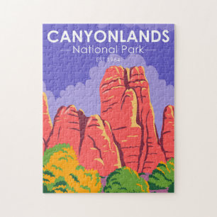Canyonlands Nationaal Park Utah Vintage Legpuzzel